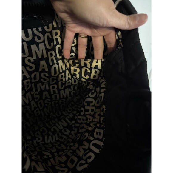 MARC by Marc Jacobs  Tote/Diaper Bag Y2k  Nylon Eliza Black Designer crossbody - Picture 16 of 16